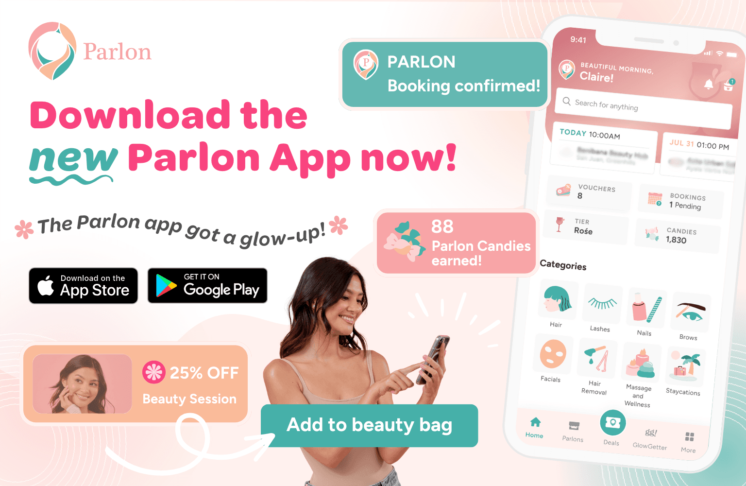 Download the new Parlon App now — ₱250 gift code with signup